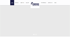 Desktop Screenshot of mbrothersconstruction.com